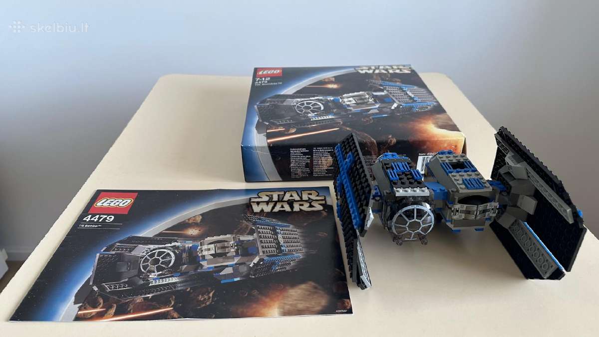 Lego 4479 Star Wars su dėže ir instrukcijomis