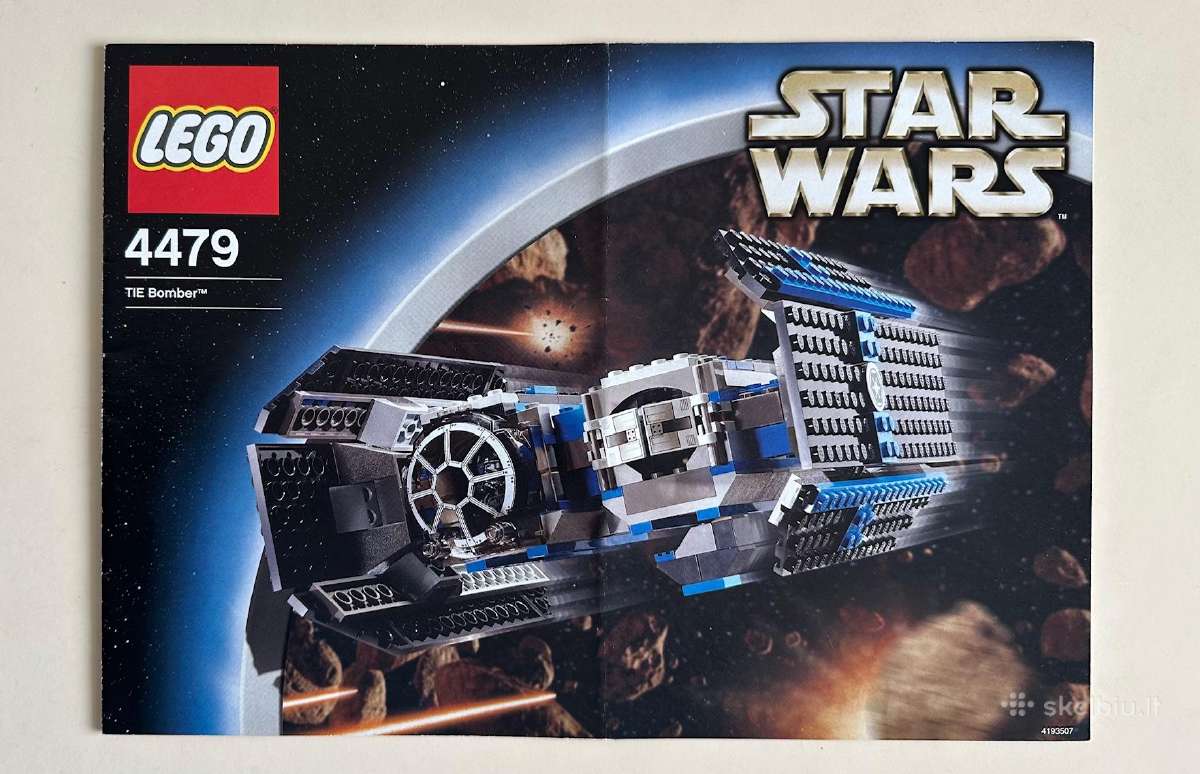 Lego 4479 Star Wars su dėže ir instrukcijomis - nuotraukos Nr. 6