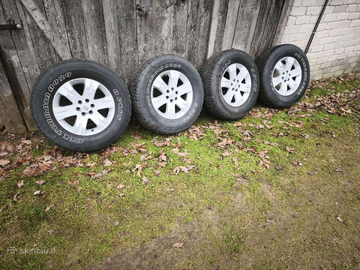 Nissan Patfinder, Navara ratai.275/65r17 - nuotraukos Nr. 3