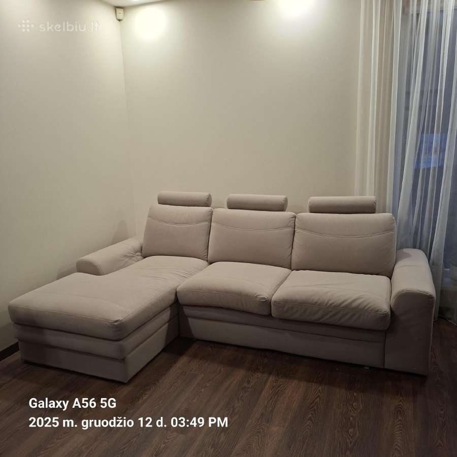 Kampinė sofa - lova - nuotraukos Nr. 3