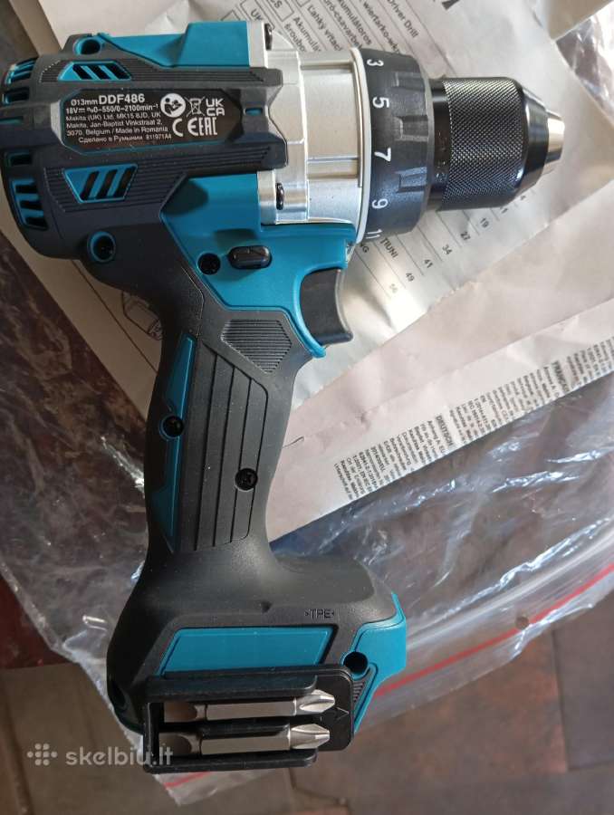 Makita Ddf 486 Akumaletorinis suktukas - nuotraukos Nr. 3