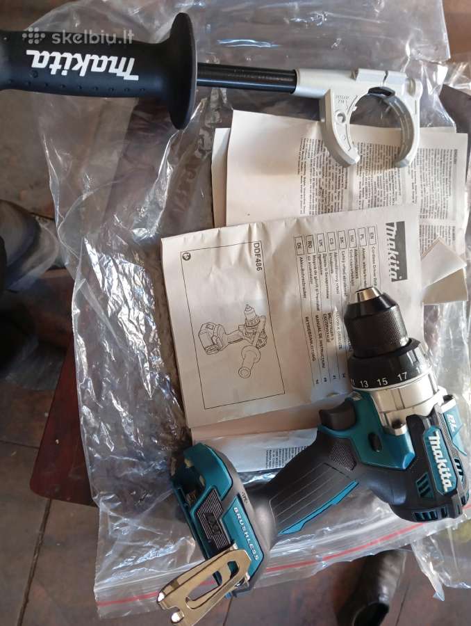 Makita Ddf 486 Akumaletorinis suktukas