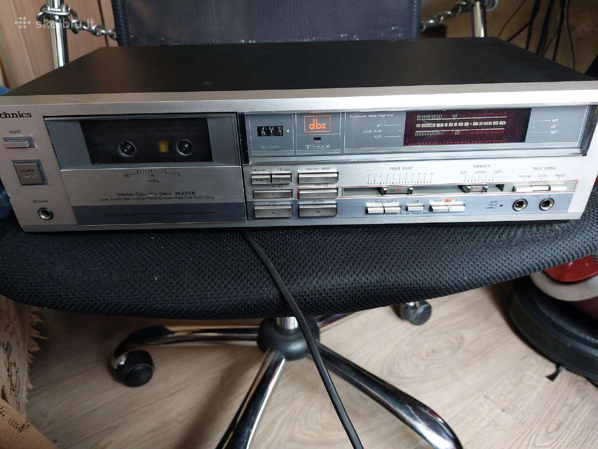 Kasetimis magas Technics RS-m233x