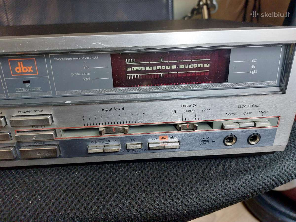 Kasetimis magas Technics RS-m233x - nuotraukos Nr. 2