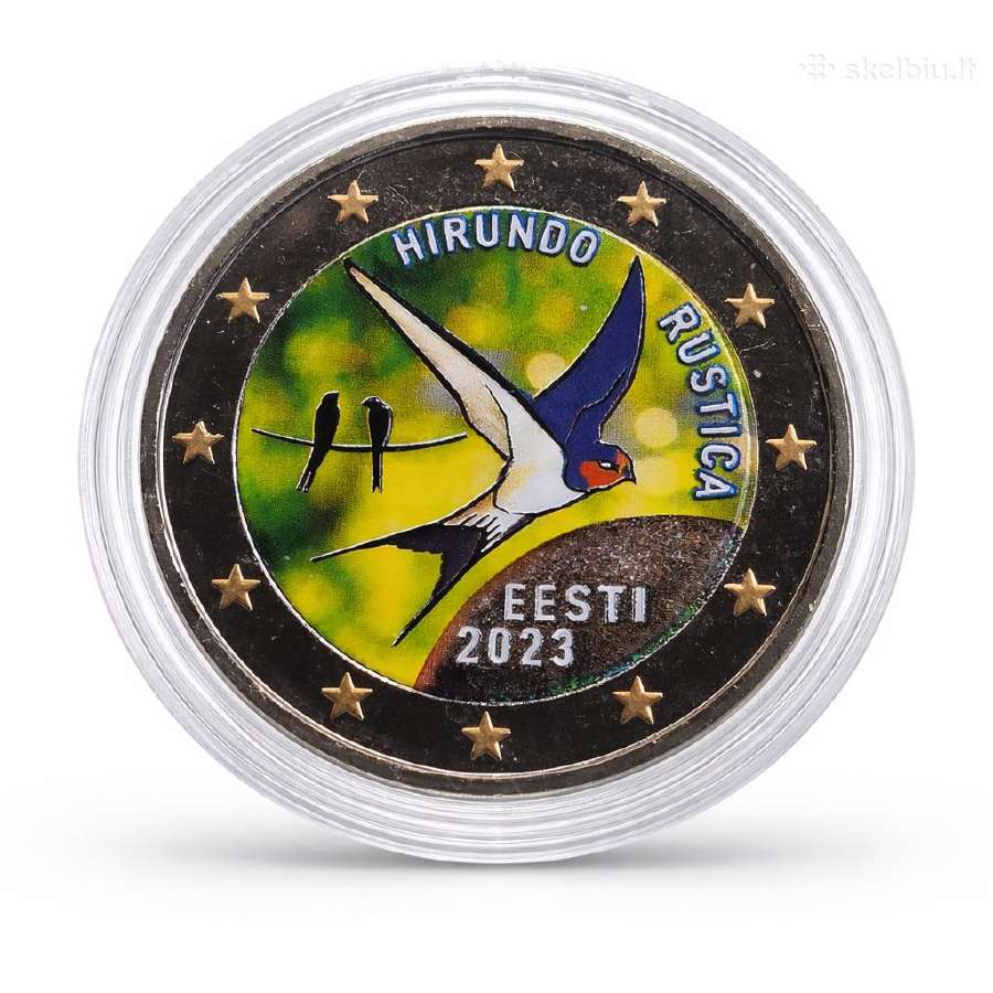 Dengtos emale proginės dviejų eurų monetų