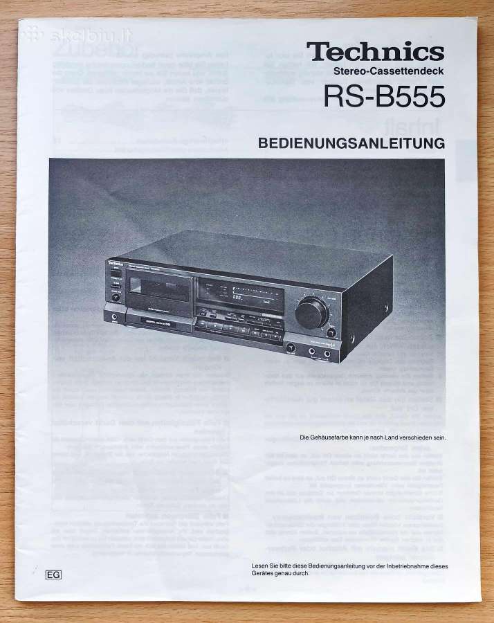 Marantz Sd 72; Technics RS-bx707; RS-b555 - nuotraukos Nr. 30