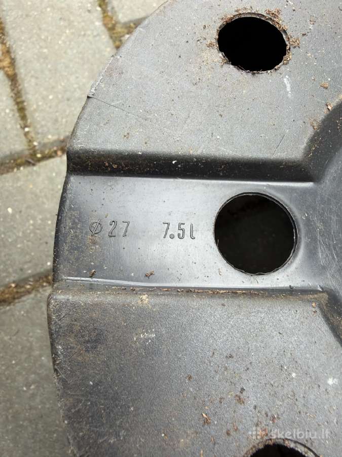 Plastikiniai vazonai 7.5l 120vnt. - nuotraukos Nr. 2