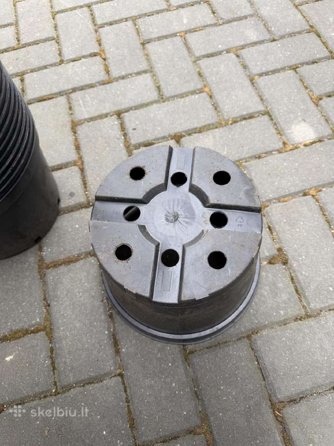 Plastikiniai vazonai 7.5l 120vnt. - nuotraukos Nr. 3