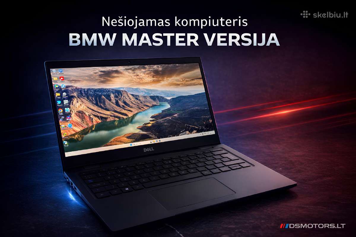 Bmw diagnostikos/programavimo kompiuteris Dsmotors