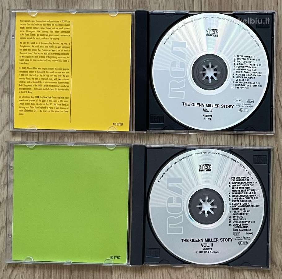 Glenn Miller CD - nuotraukos Nr. 2