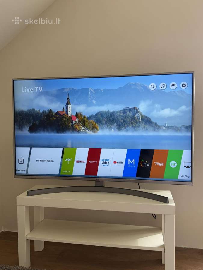 LG 49uk7550mla 4k televizorius