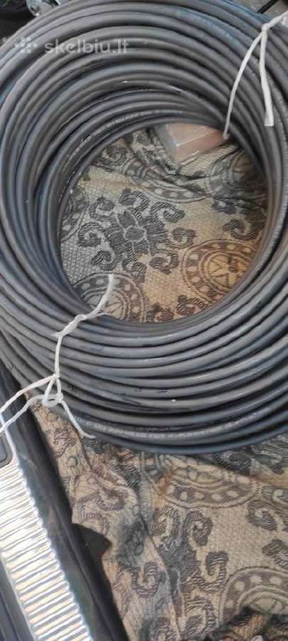 Kabelis n2xh 3x1,5mm , gofra d20mm, lemputes 6we27