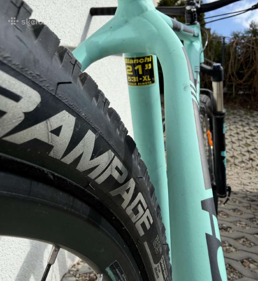 Kalnų dviratis Bianchi Grizzly 29.2, XL dydis - nuotraukos Nr. 8