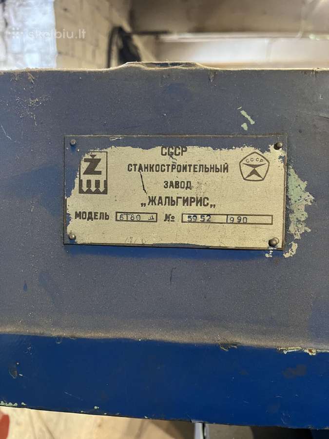 Frezavimo stakles 6t80s - nuotraukos Nr. 6