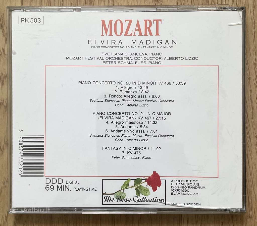Klasikinės muzikos CD - nuotraukos Nr. 6