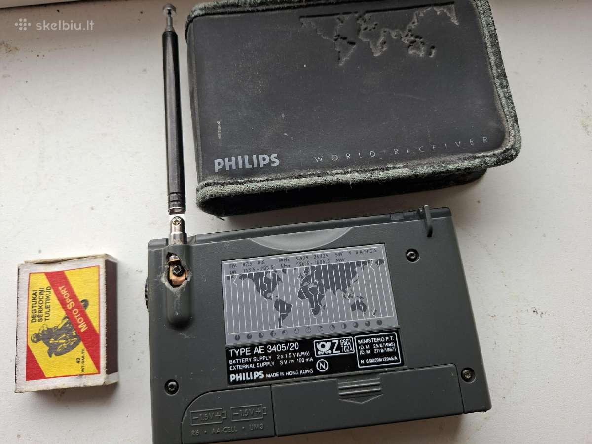 Radio imtuvas Philips radio Type Ae 3405/20 - nuotraukos Nr. 9