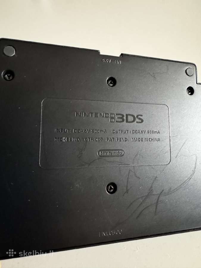 Nintendo 3ds krovimo stotelė - nuotraukos Nr. 2