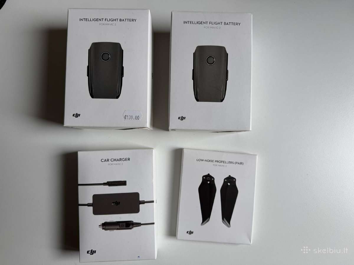 Dji Mavic 2 baterijos