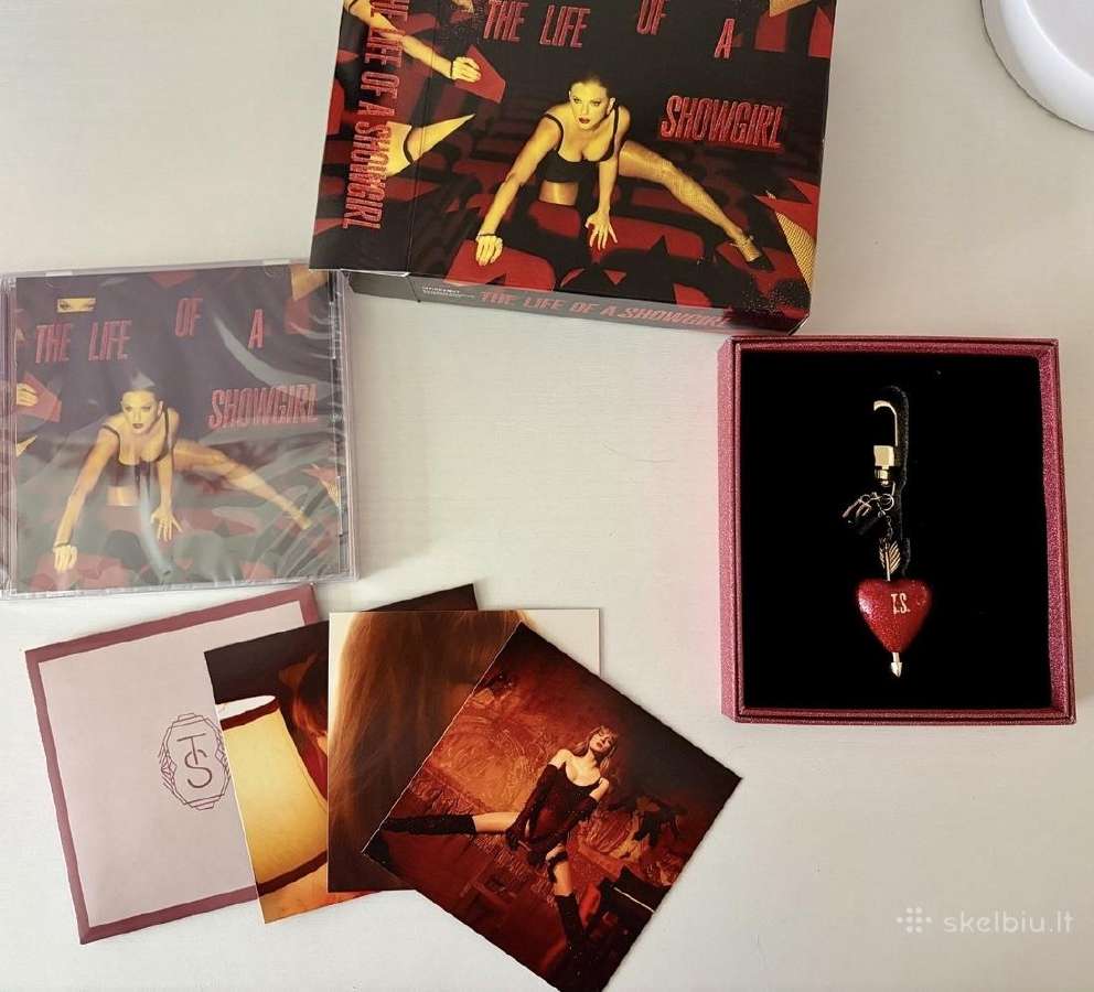 Taylor Swift The Life of A Showgirl CD rinkinys - nuotraukos Nr. 3