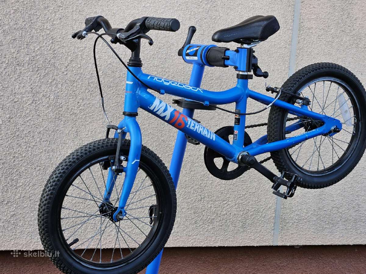 Ridgeback Mx16 Kokybiskas vaikiskas dviratis woom