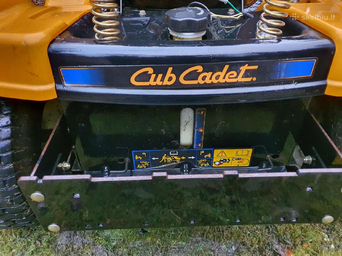 Cub cadet žolepjovė - nuotraukos Nr. 11