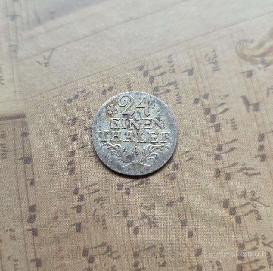 1/24 thaler 1782 Vokietija Prūsija