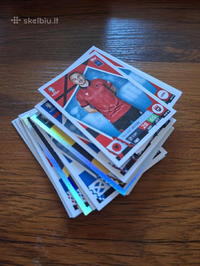 Topps Match Attax Euro 2024 futbolo kortelės