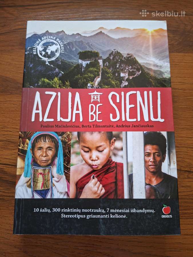 Knyga Azija be sienų