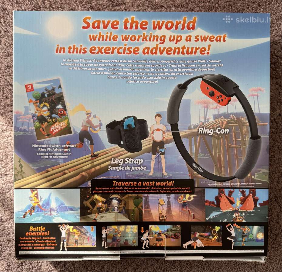 Nintendo Switch: Ring Fit Adventure - nuotraukos Nr. 2