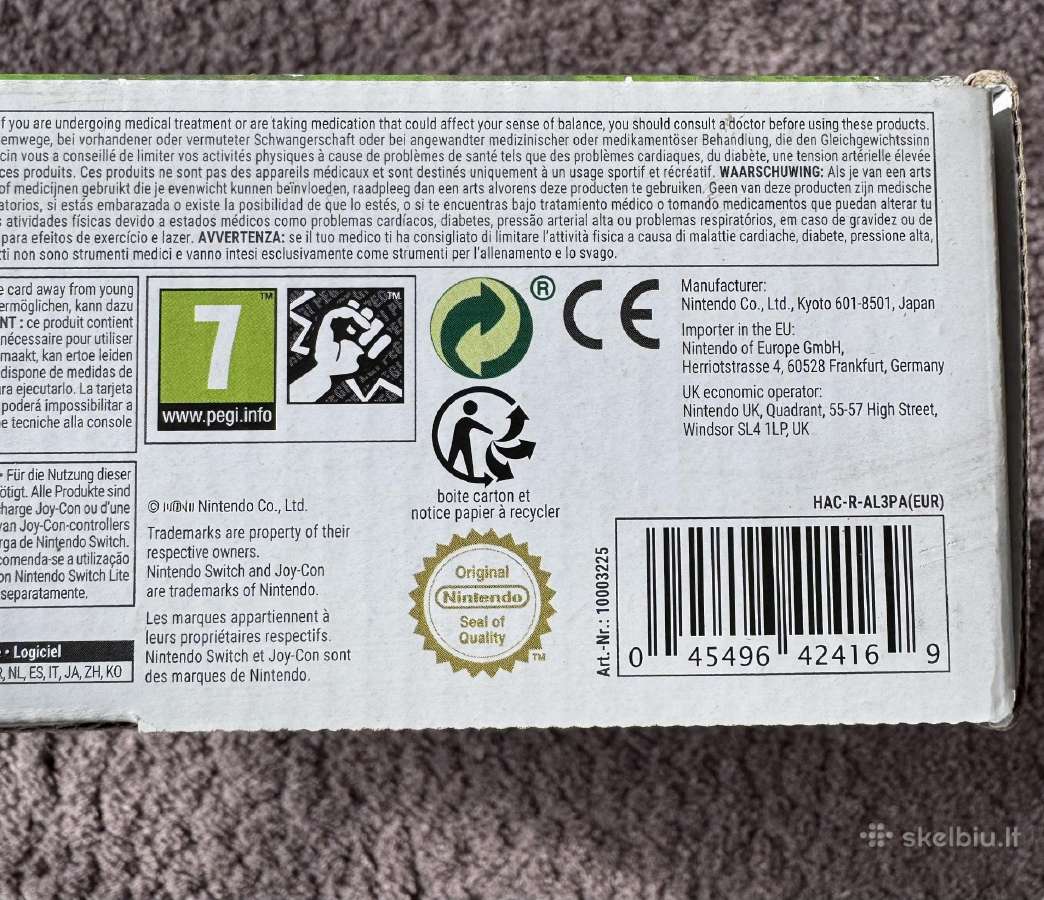 Nintendo Switch: Ring Fit Adventure - nuotraukos Nr. 6