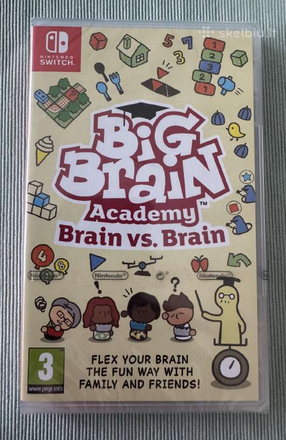 Nintendo Switch-big Brain Academy: Brain vs. Brain