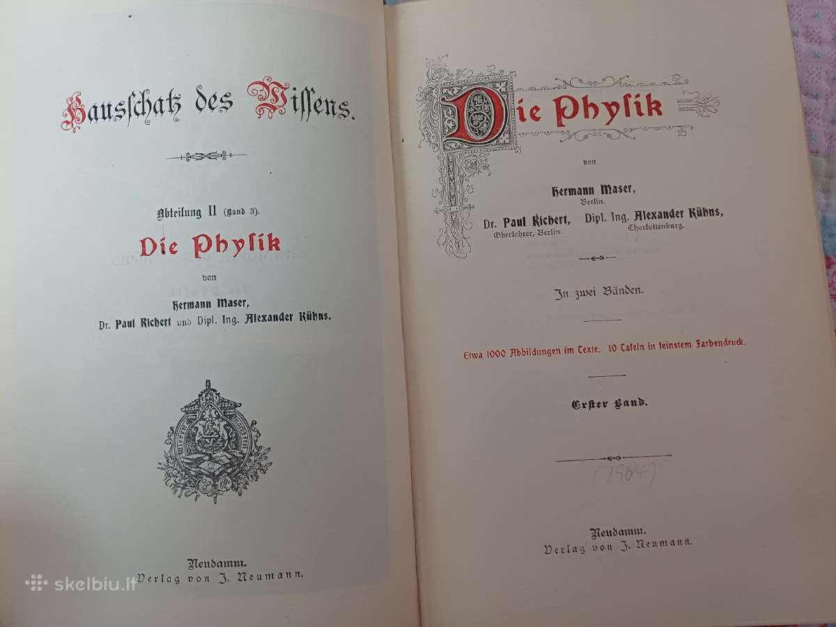 Parduodu 1,2 tomus knygu,1904m - nuotraukos Nr. 11