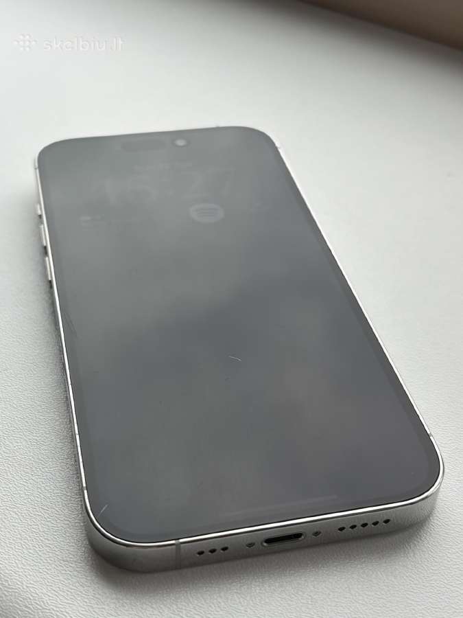 Parduodu iPhone 14 Pro, 256 GB, Silver - nuotraukos Nr. 4