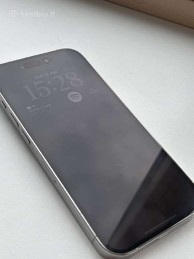 Parduodu iPhone 14 Pro, 256 GB, Silver - nuotraukos Nr. 6