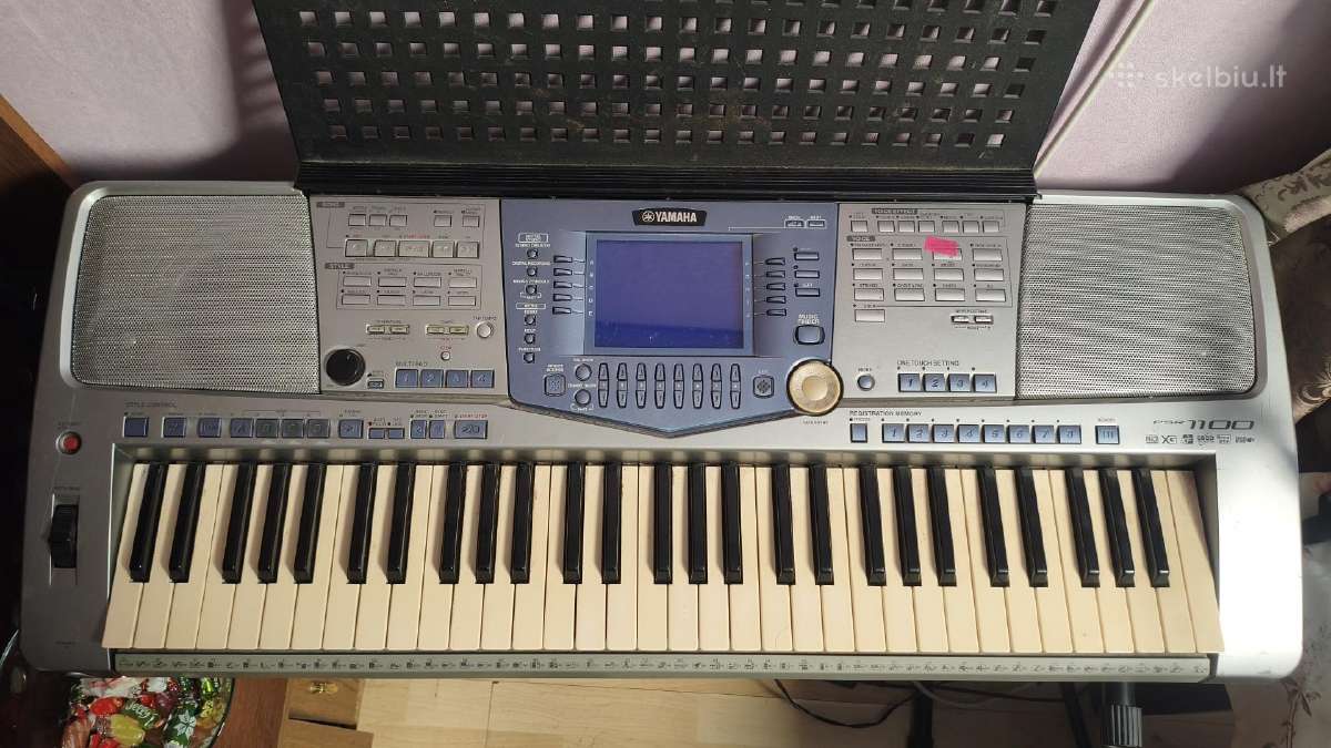 Sintezatorius Yamaha Psr-1100 - nuotraukos Nr. 3