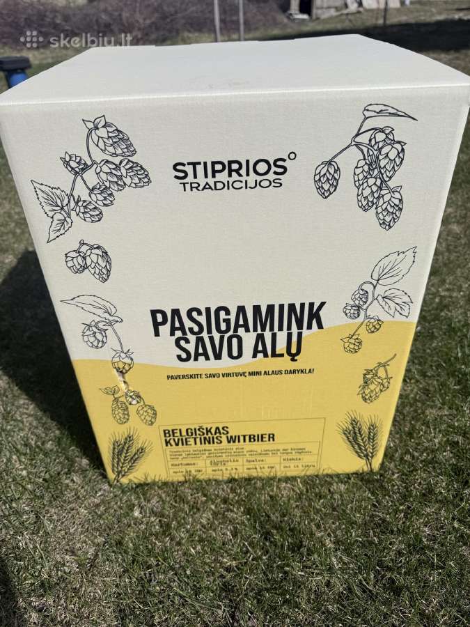 Alaus gaminimo rinkinys