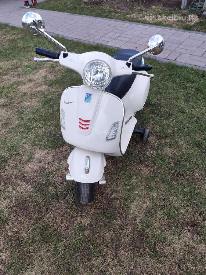 Vaikiškas Motoroleris Vespa - nuotraukos Nr. 2