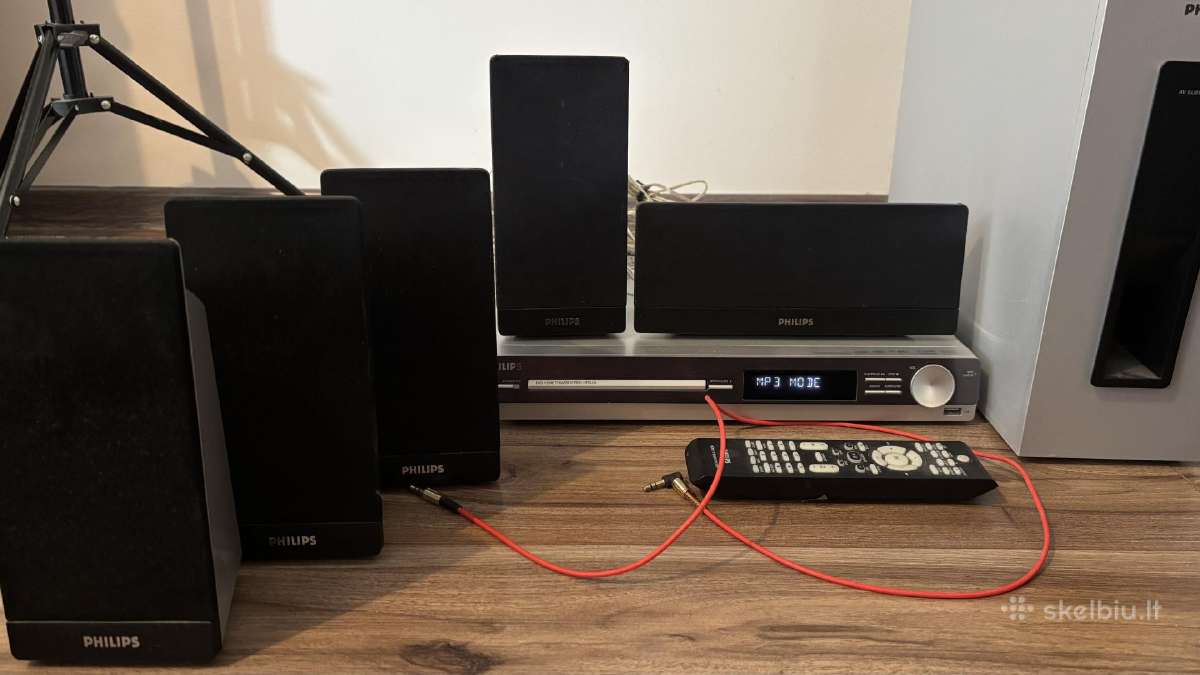 Philips 300w namų kinas Hts-3154 Usb mp-3