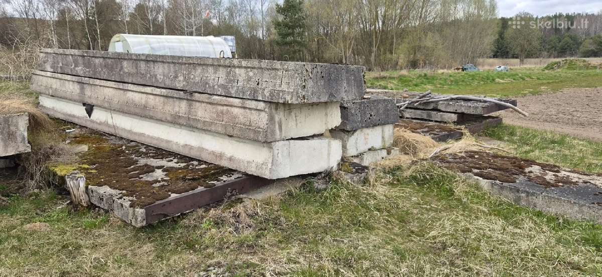 Gelžbetoninės plokštės (perdangos / kelio plokštės