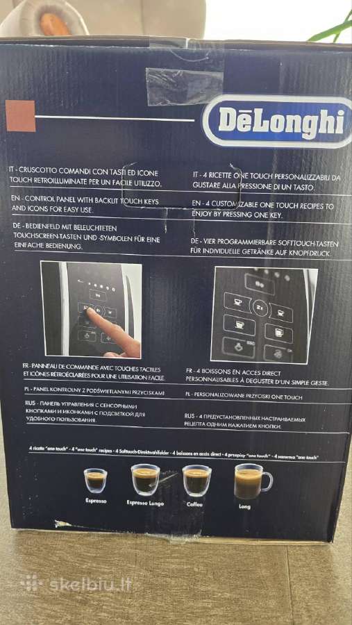 Delonghi Dinamica kavos aparatas naujas - nuotraukos Nr. 3