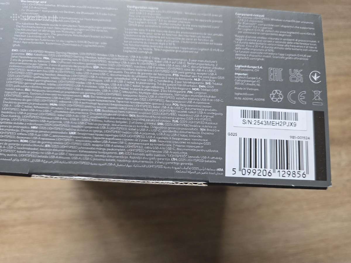 Logitech g522 G325 Jbl Quantum 360 ausinės - nuotraukos Nr. 9
