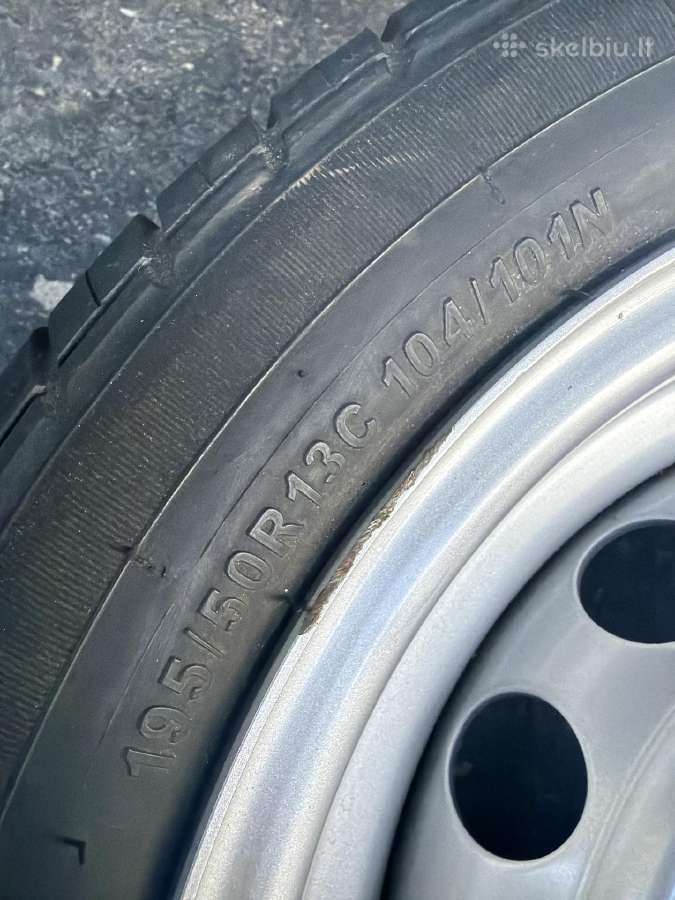 Atsarginis ratas 195/50r13c - nuotraukos Nr. 3