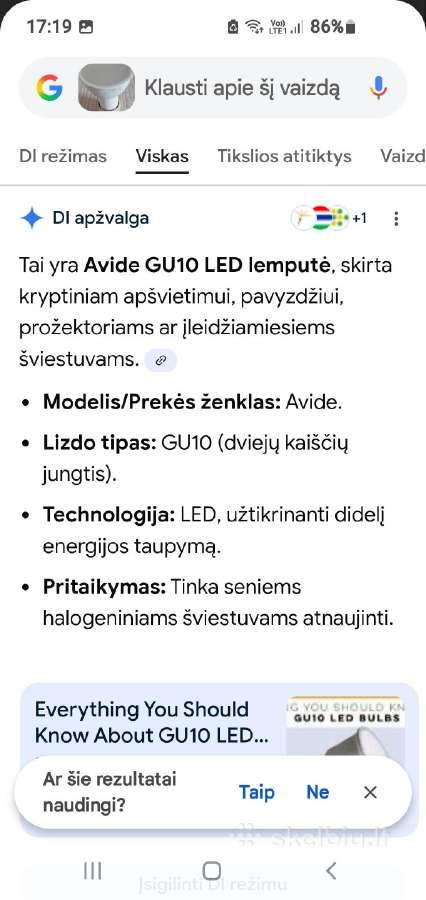 Šviestuvai,lempos ,įmontuojami šviestuvai - nuotraukos Nr. 11