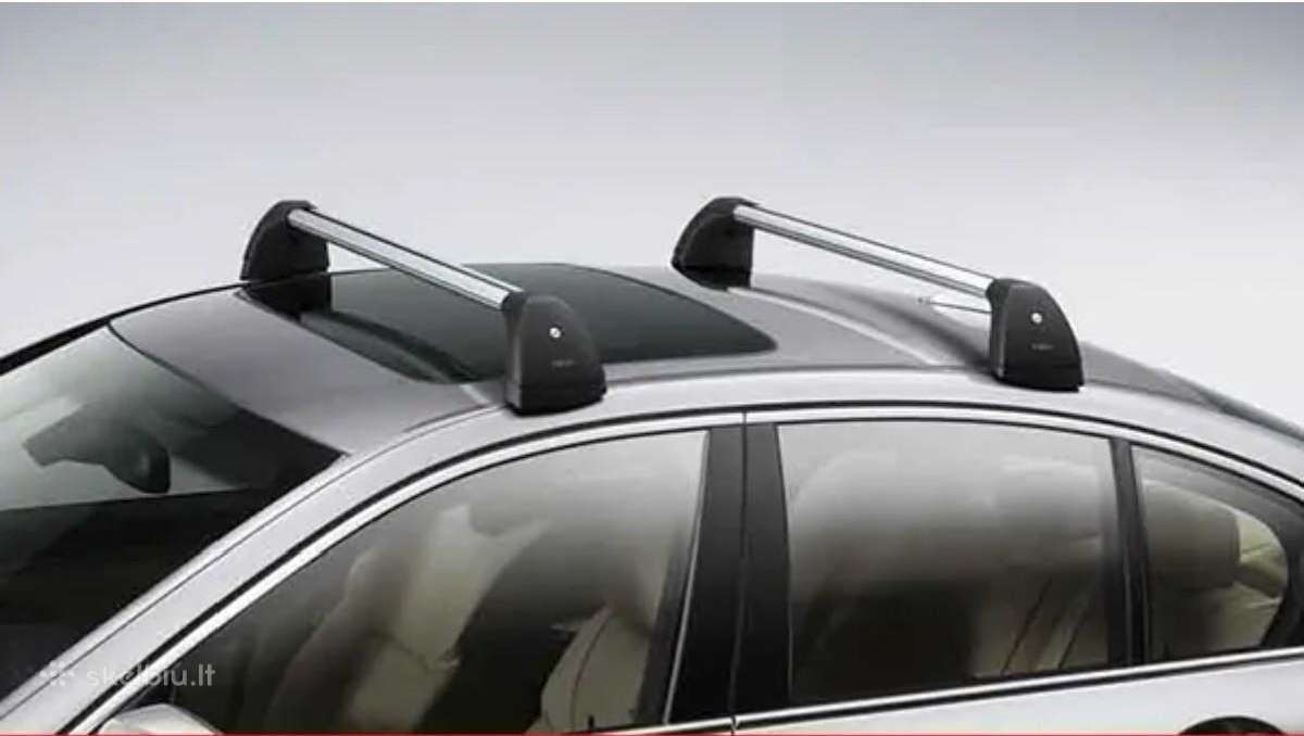 Bmw 7 serijos F01 stogo skersiniai + 2vnt Thule