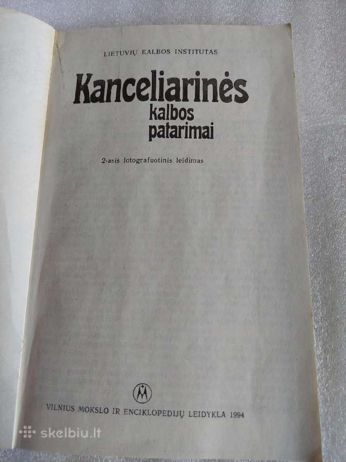 Kanceliarinės kalbos patarimai - nuotraukos Nr. 2