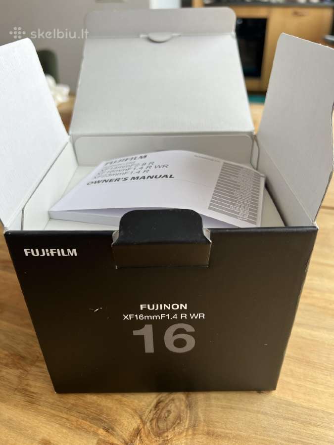 Fujinon xf 16mm f/1.4 r WR
