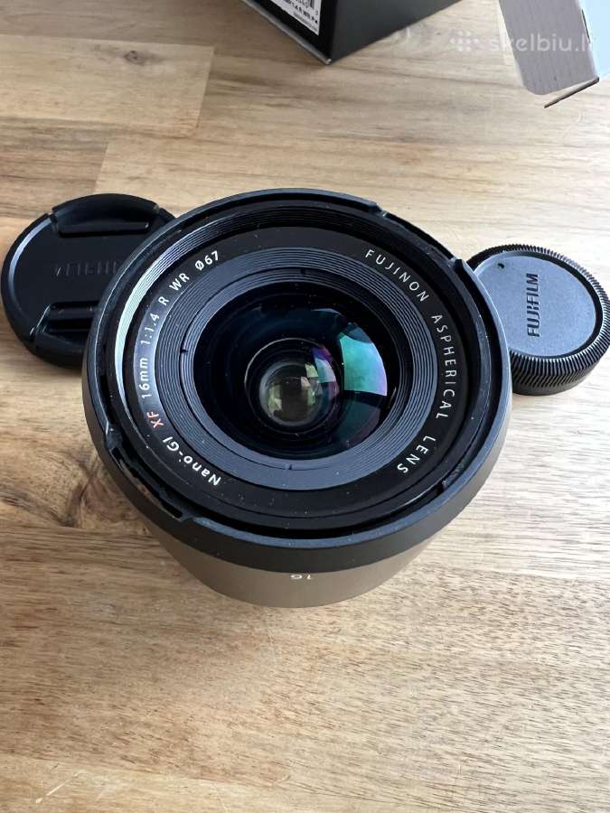 Fujinon xf 16mm f/1.4 r WR - nuotraukos Nr. 2