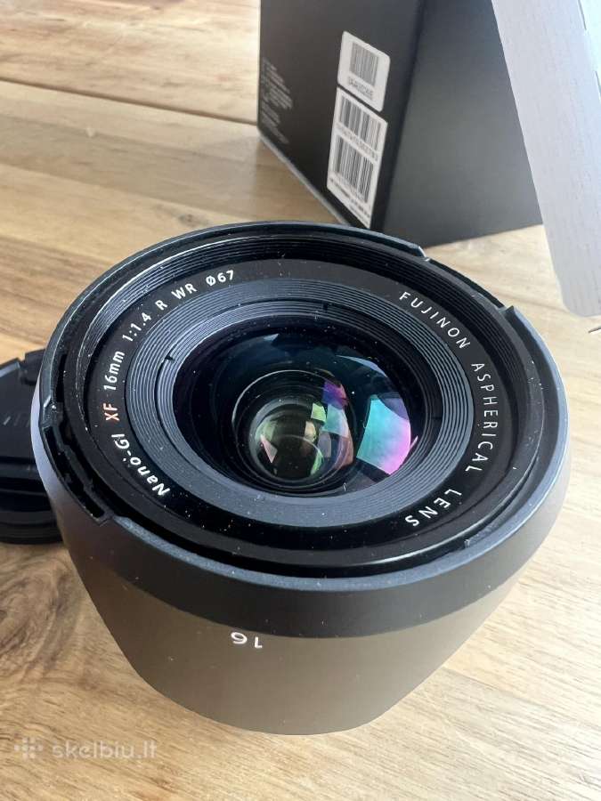 Fujinon xf 16mm f/1.4 r WR - nuotraukos Nr. 3
