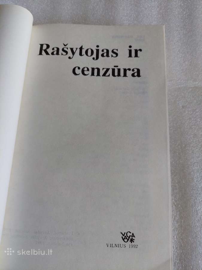 Rašytojas ir cenzūra - nuotraukos Nr. 2
