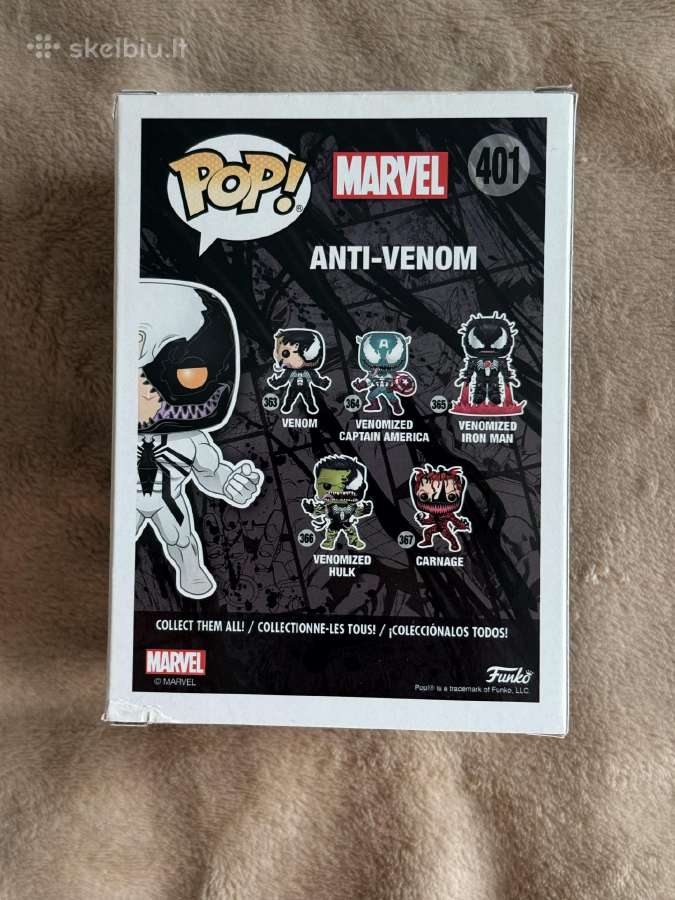 Funko pop marvel, venom, one piece. - nuotraukos Nr. 8